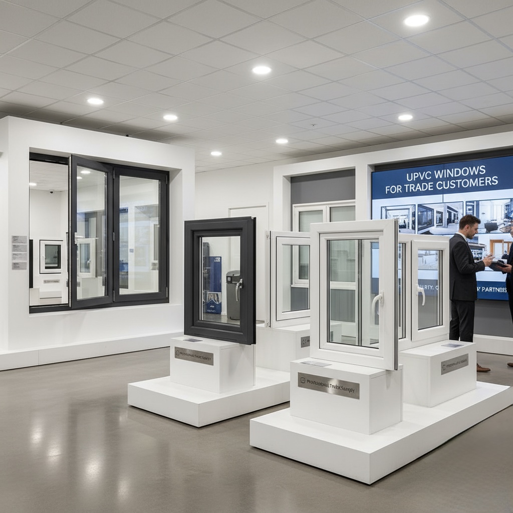 Showroom-style frames and doors suitable for installers and builders