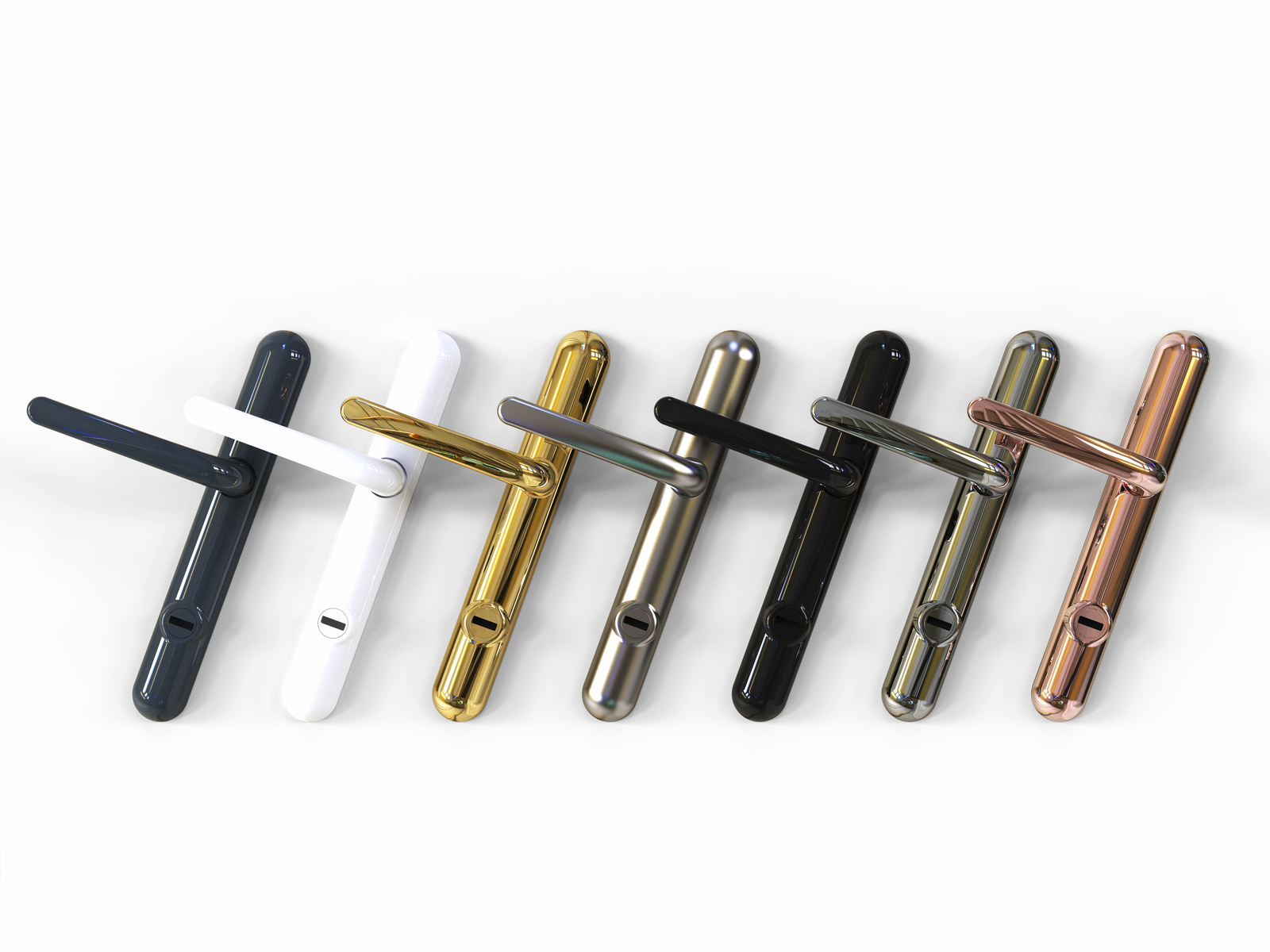 Ultion Sweet handles in a range of premium finishes