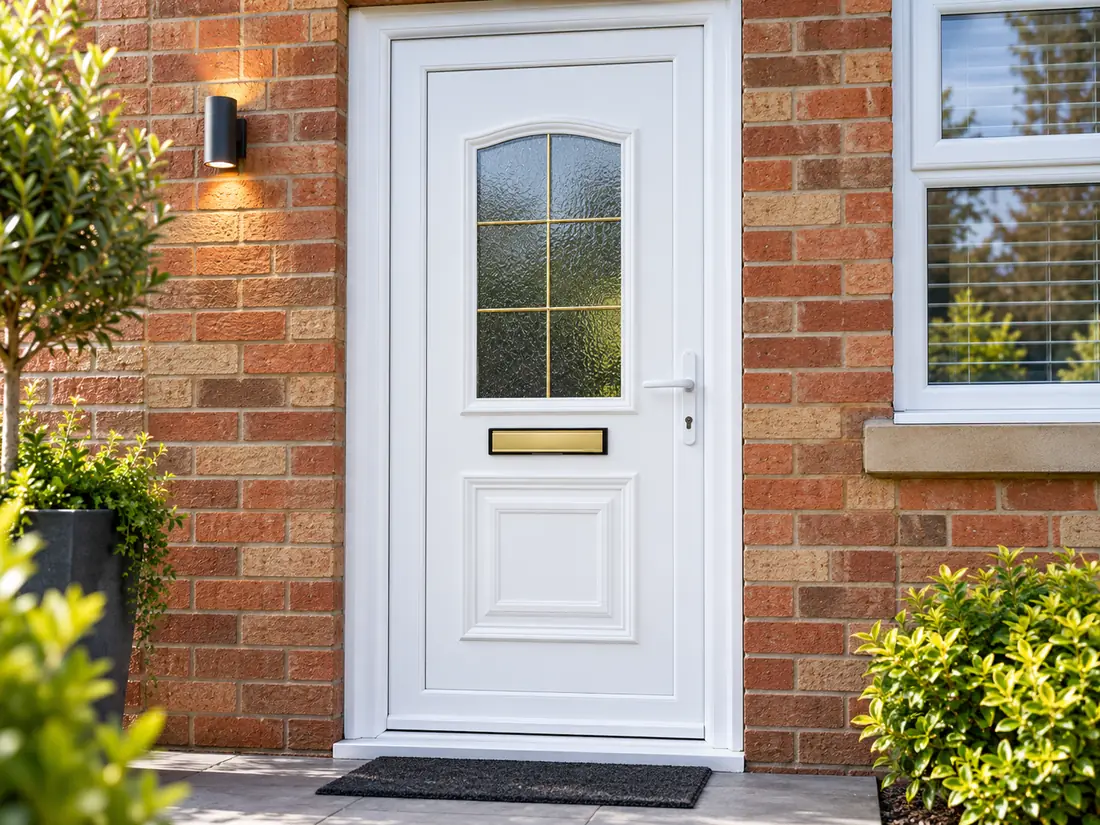 Attractive uPVC entrance door